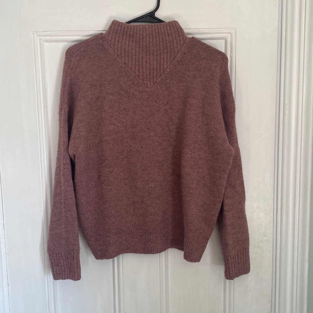 Madewell Mockneck Pullover, Size Small